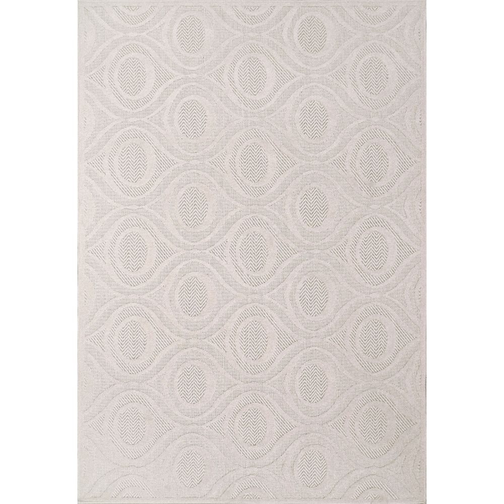 Dynamic Rugs 6406-801 Tessie 2.7 Ft. X 4.11 Ft. Rectangle Rug in Beige/Ivory 